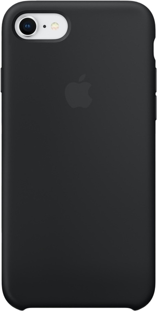 Панель Apple MagSafe Silicone Case для Apple iPhone 7/8/SE 2020/SE 2022 Black (190198496294) - зображення 1