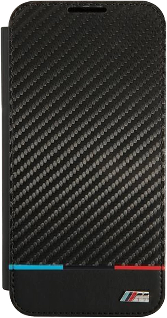 Etui z klapką BMW M Collection Triangles do Samsung Galaxy S22 Black (3666339043384) - obraz 2