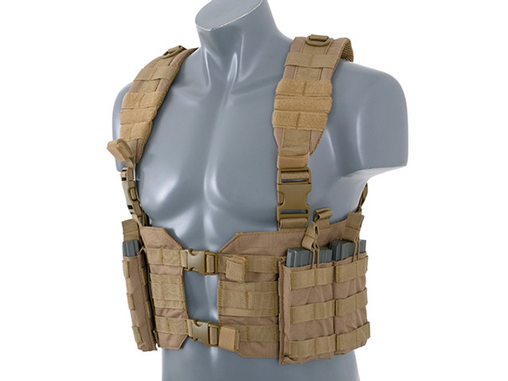 Розвантаження Chest Harness MOLLE на фастексах – COYOTE [8FIELDS] - зображення 2