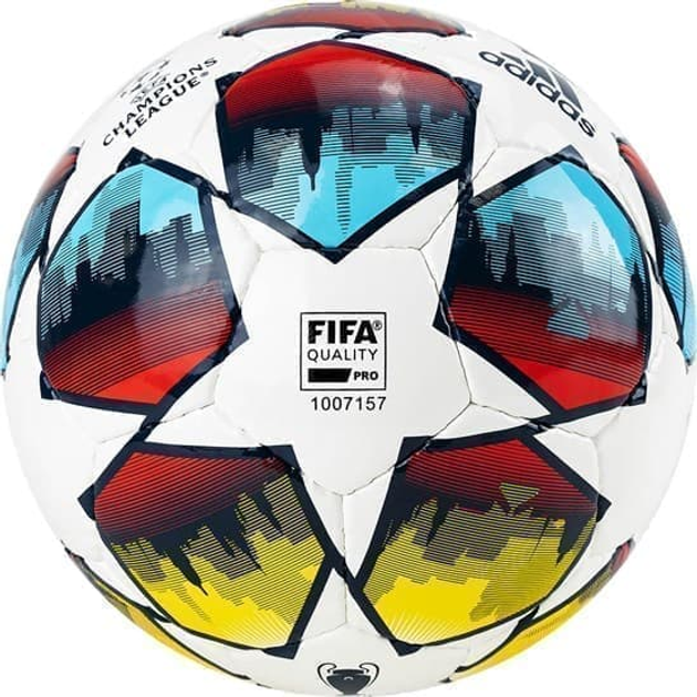 Мяч для футзала Adidas Finale 22 Pro Sala H57819 №4 Бело-желтый – фото ...