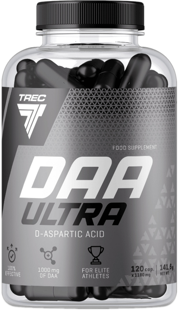 Дієтична добавка Trec Nutrition DAA Ultra 120 капсул (5902114016036) - зображення 1