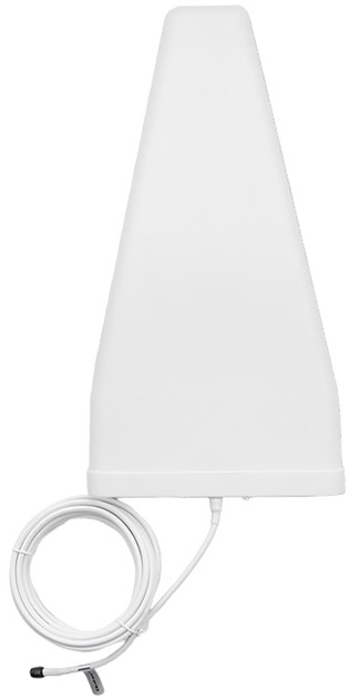 Antena Qoltec 4G LTE 18 dBi Biały (5901878570211) - obraz 2