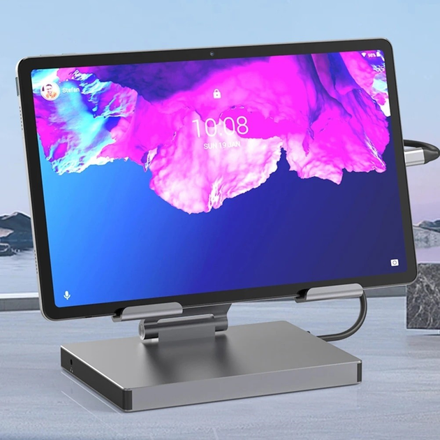 Док-станция 9в1 для Steam Deck|iPad|Android (HDMI 4K/Ethernet/ 3хUSB 3. ...