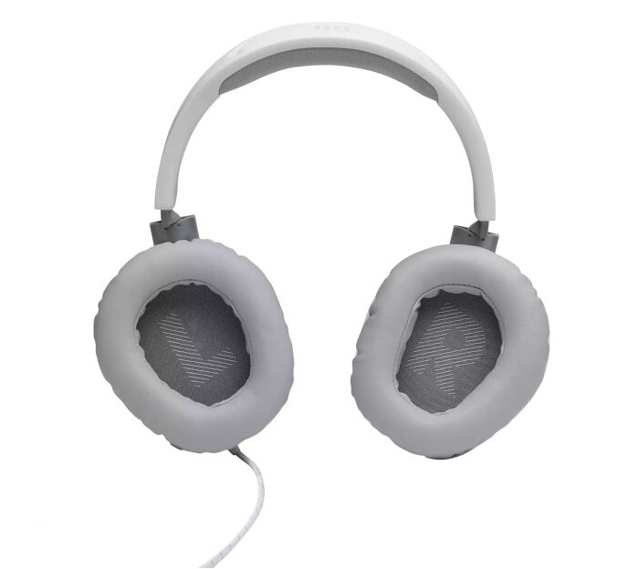 Навушники провідні повнорозмірні JBL Quantum 100 (JBLQUANTUM100WHT) Білі - зображення 7