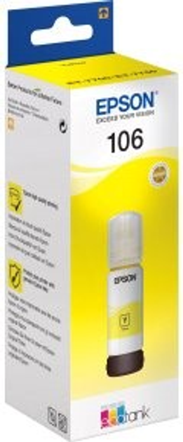 Tusz Epson EcoTank 106 Yellow 70 ml (8715946643335) - obraz 1