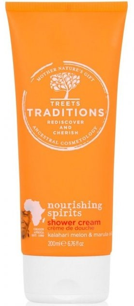 Krem-żel pod prysznic Treets Traditions Nourishing Spirits Shower Cream 200 ml (8715388062732) - obraz 1