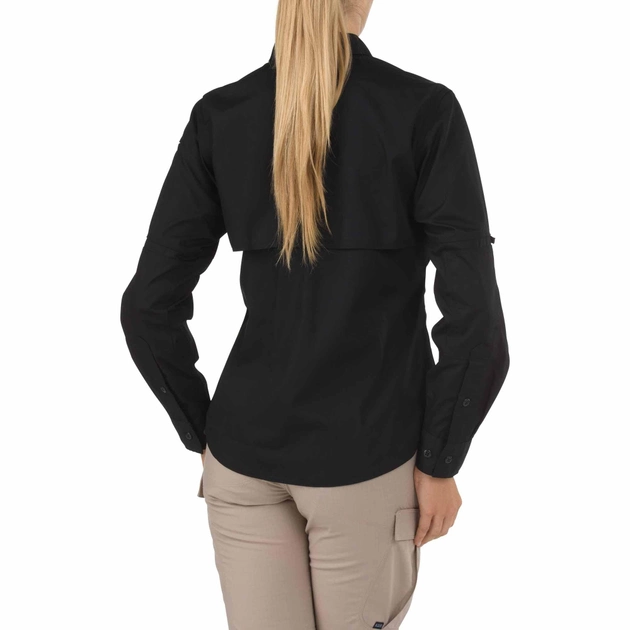 Сорочка тактична 5.11 Tactical Women's TACLITE Pro Long Sleeve Shirt Black XL (62070-019) - зображення 2