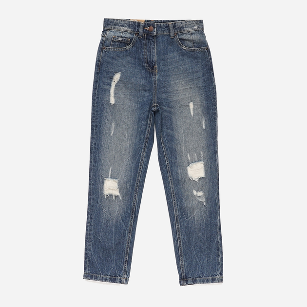 Подростковые джинсы для девочки KIABI KB2703-1 138-143 см Синие ...