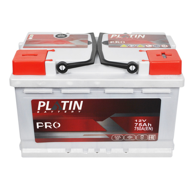 Автомобільний акумулятор PLATIN Pro MF (L3В) 75Ah 750A R+ - зображення 2
