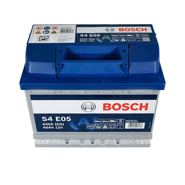 Акумулятор автомобільний BOSCH EFB (S4E 051) (L2) 60Ah 640A R+ - зображення 2