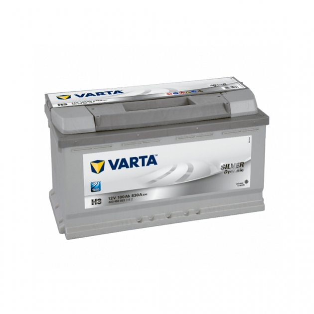 Автомобильный аккумулятор VARTA Silver Dynamic 100Ah 830A R+ - изображение 2