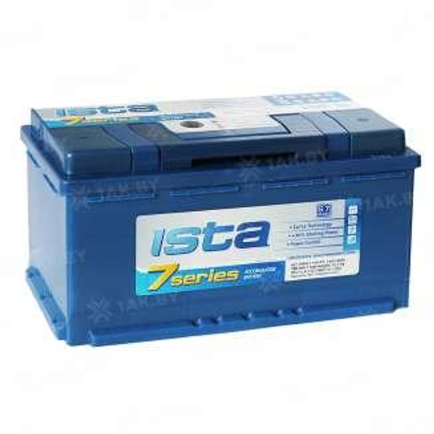 Автомобильный аккумулятор Ista 100Ah 850A 7 Series R+. Аккумулятор ИСТА ...