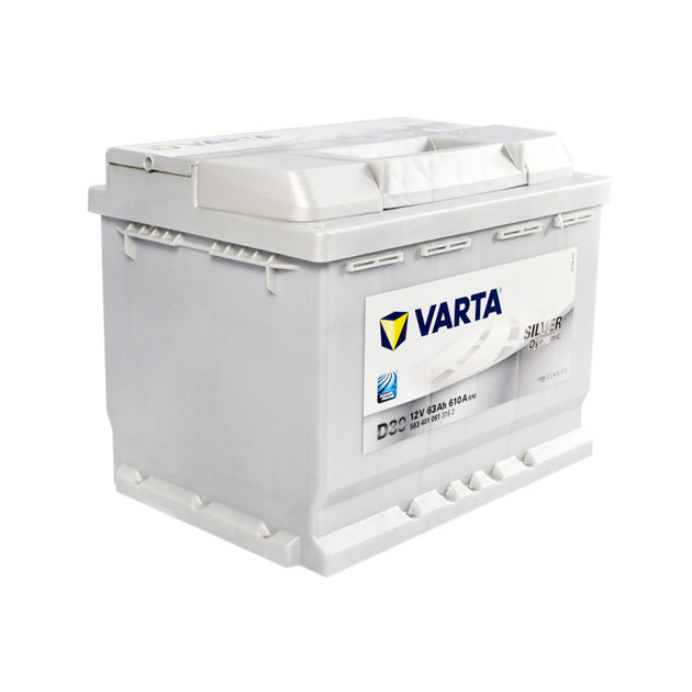Автомобільний акумулятор VARTA Silver Dynamic (D39) 63Ah 610A L+ (L2X) - Фото 3 Автомобільний акумулятор VARTA Silver Dynamic (D39) 63Ah 610A L+ (L2X) - зображення 3