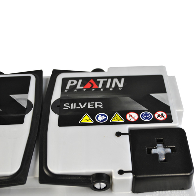 Автомобільний акумулятор PLATIN Silver MF 80Ah 780A R+ (L3) - зображення 4