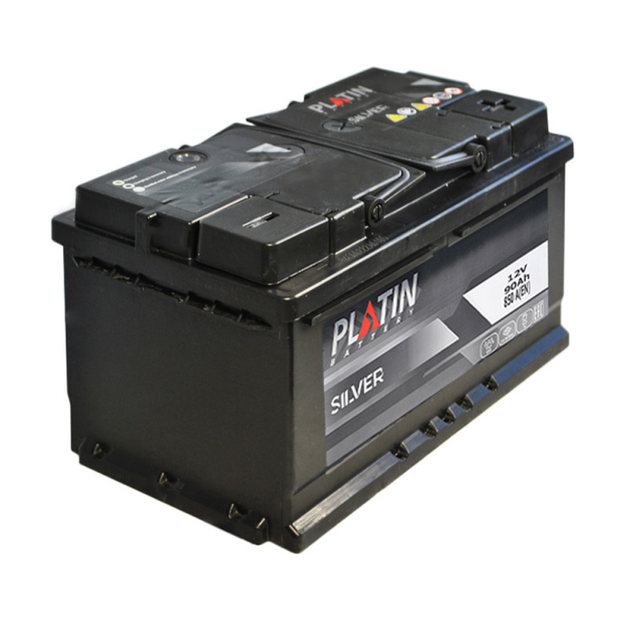 Автомобільний акумулятор PLATIN Silver MF 90Ah 850A R+ (L4B) - зображення 4