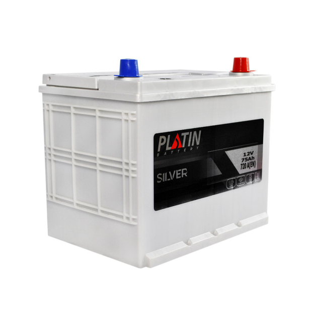 Автомобільний акумулятор PLATIN Silver Asia SMF 75Ah 720A R+ (N50) н. к. - зображення 3