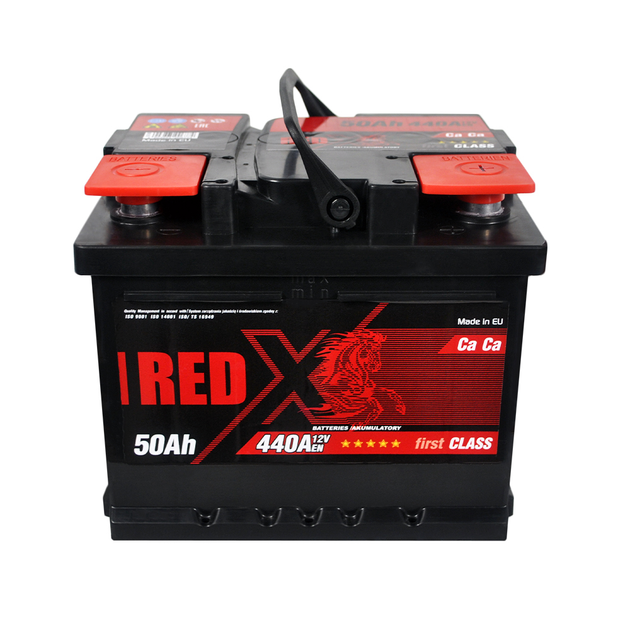 Автомобильный аккумулятор RED X (LB1) 50Ah 440A R+ - изображение 5