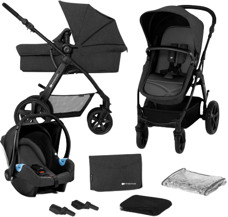 Универсальная коляска 3 в 1 Kinderkraft Xmoov CT Black (KSXMOV00BLK3000) - Фото 1 Универсальная коляска 3 в 1 Kinderkraft Xmoov CT Black (KSXMOV00BLK3000) - изображение 1