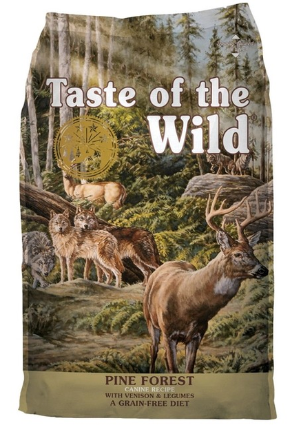 Сухой корм для собак всех пород Taste of the Wild Pine Forest Canine ...