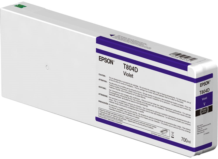 Tusz Epson T804D00 700 ml Violet (10343917583) - obraz 1