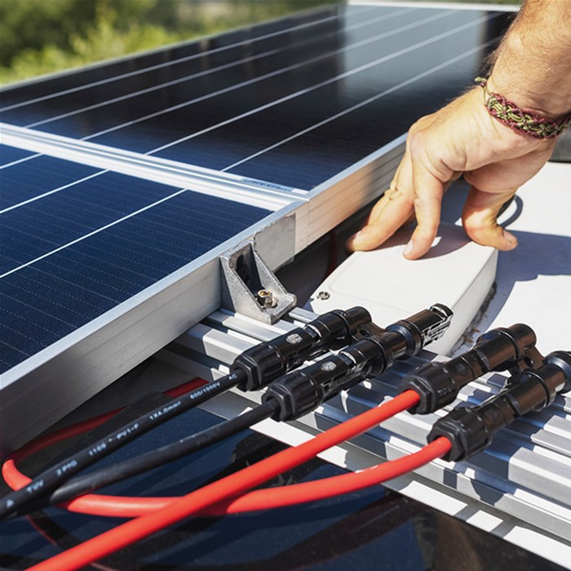 Роз'єм Qoltec Solar із запобіжником, роз'єм MC4, 1000В, 20А (52597) (5901878525976) - зображення 8