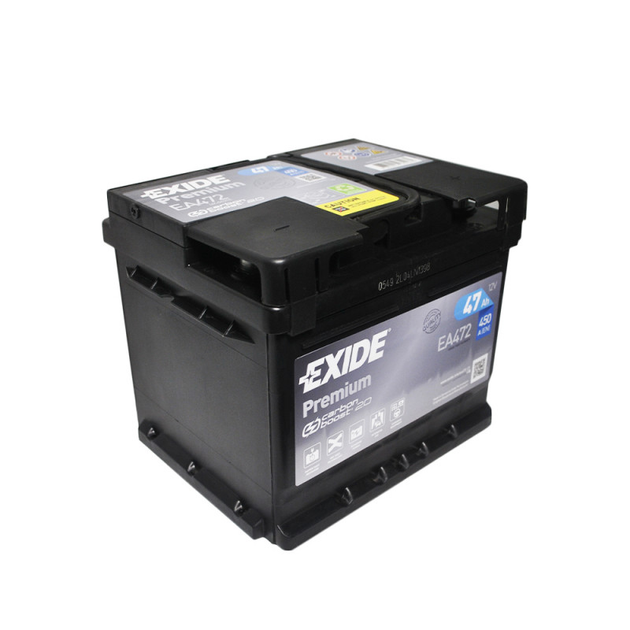 Аккумулятор автомобильный EXIDE Premium 47Аh 450A R+ - изображение 4