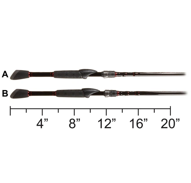 Спиннинговое удилище двухчастное Bass Pro Shops Bionic Blade Spinning Rod 2,13 м, 3,5-14 г, Fast (2642131) - Фото 3 Спиннинговое удилище двухчастное Bass Pro Shops Bionic Blade Spinning Rod 2,13 м, 3,5-14 г, Fast (2642131) - изображение 3