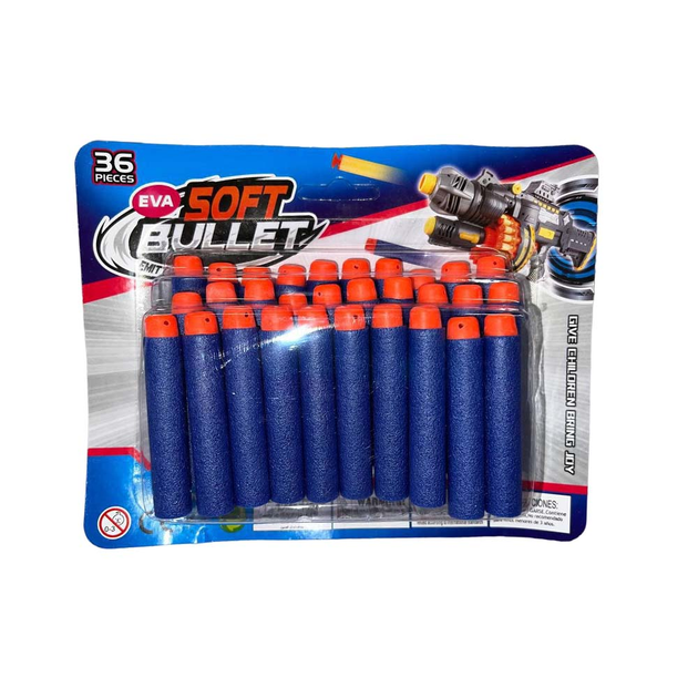Мягкие патроны для бластера Nerf Rapidy XHero 7080 (30 шт.) – фото ...