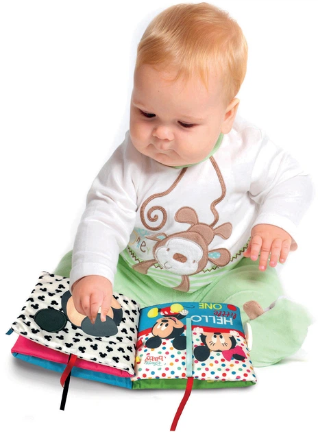 Іграшка-книга м'яка Clementoni серії Disney Baby (CLM17721) - зображення 3