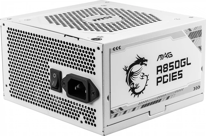 Блок питания MSI MAG A850GL PCIE5 White – фото, отзывы Блок питания MSI MAG A850GL PCIE5 White – фото, отзывы
