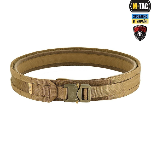 M-Tac ремінь Range Belt Cobra Buckle Coyote M/L - зображення 1