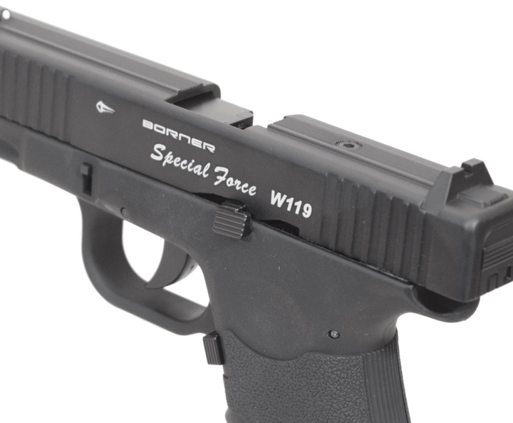 Пневматический пистолет Borner W119 Blowback Special Force MS - изображение 4