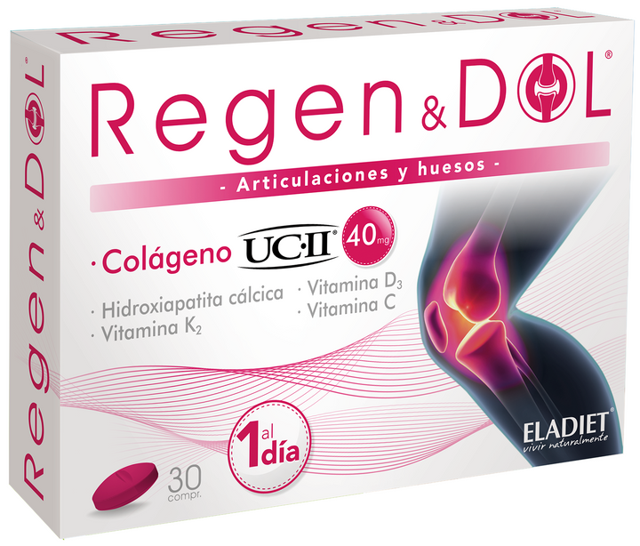 Suplement diety Eladiet Regen & Dol UC-II 40 mg 30 tabletek (8420101216353) - obraz 1