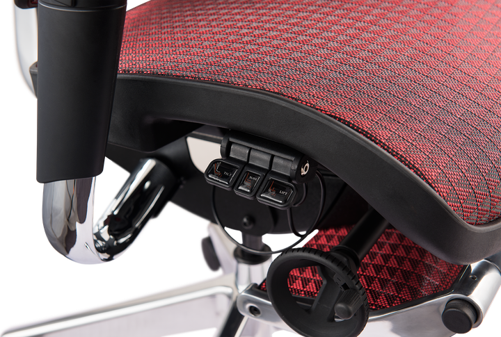 Офисное эргономичное кресло GT Racer X-702L Red (W-82) - Фото 3 Офисное эргономичное кресло GT Racer X-702L Red (W-82) - изображение 3