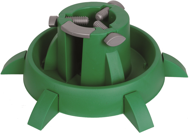 Подставка для елки Jumi 48.5х48.5х16 см круглая Зеленая (5900410122758 ...