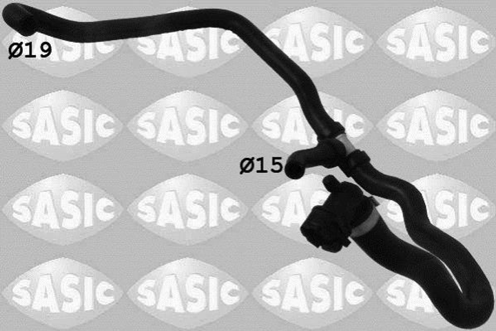 Патрубки системы охлаждения SASIC 3404138 Renault Kangoo 8200548486 - изображение 1