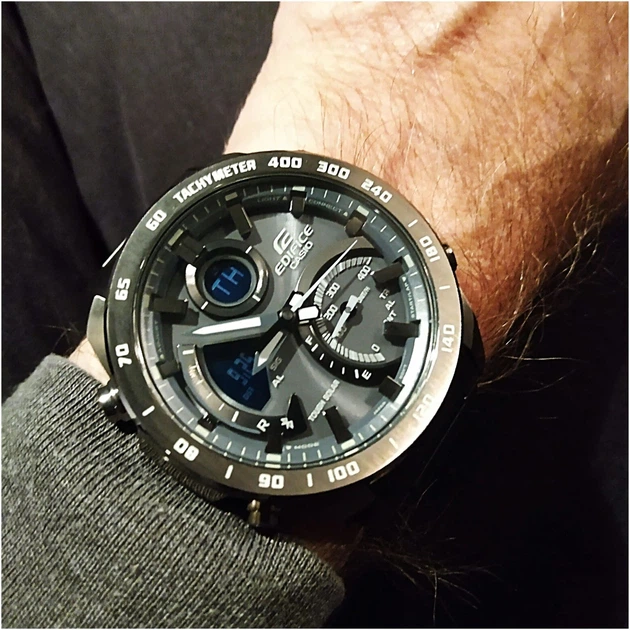 Наручные часы CASIO ECB-900MDC-1A Серый Нержавеющая сталь - изображение 4