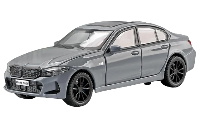 Машинка металева дитяча BMW 320i Auto Expert Сірий - зображення 10