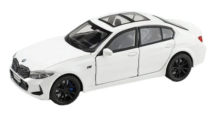 Машинка металлическая детская BMW 320i Auto Expert Белый - Фото 4 Машинка металлическая детская BMW 320i Auto Expert Белый - изображение 4