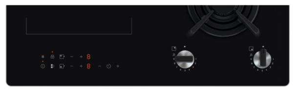 Комбинированная варочная поверхность Electrolux kdi641723k (949760097) - Фото 2 Комбинированная варочная поверхность Electrolux kdi641723k (949760097) - изображение 2