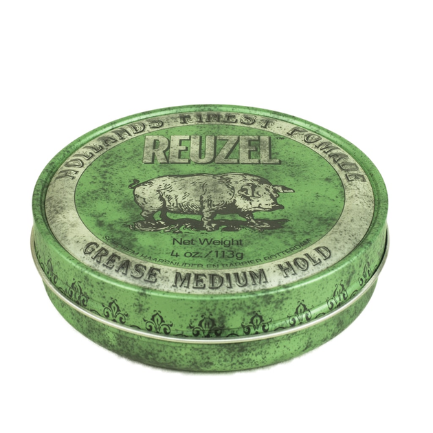 Помада для волосся Reuzel Green Pomade 113 г (879546019513) - зображення 1