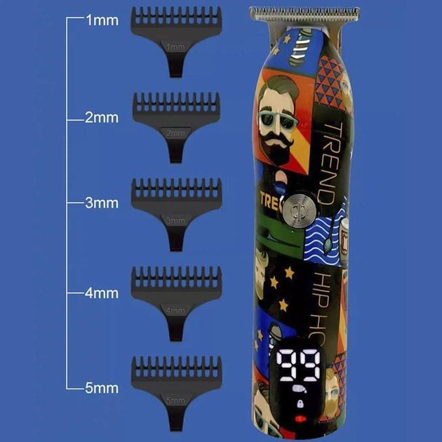 Электробритва Kemei Электробритва 4D Razor Brightener shaver и триммер для бороды и усов с 5 насадками (1013-148-00) - Фото 4 Электробритва Kemei Электробритва 4D Razor Brightener shaver и триммер для бороды и усов с 5 насадками (1013-148-00) - изображение 4