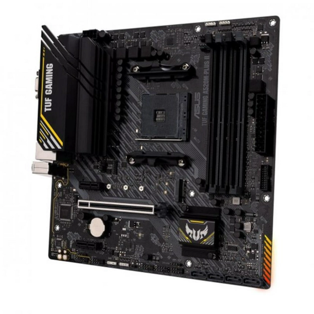 Материнская плата MicroATX Asus TUF GAMING A520M-PLUS II Socket AM4/AMD A520/1хHDMI/DisplayPort/VGA - изображение 2
