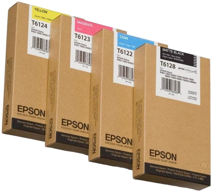 Tusz Epson T612300 220 ml Purple (10343865860) - obraz 1