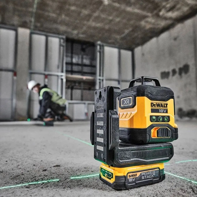 Рівень лазерний лінійний DeWalt 18V XR (DCLE34031N) - зображення 8
