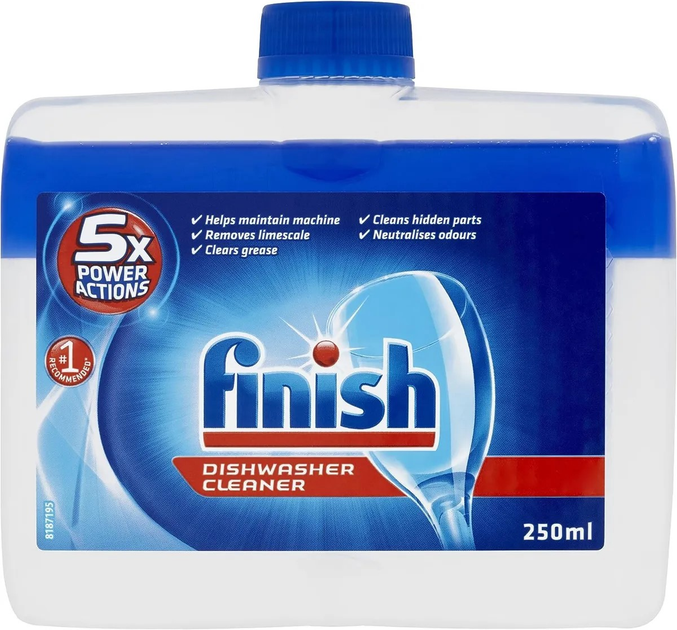 Засіб для чистки посудомийних машин Finish Dishwasher Cleaner Original 250 мл (8594002680138/18410104702608) - зображення 1