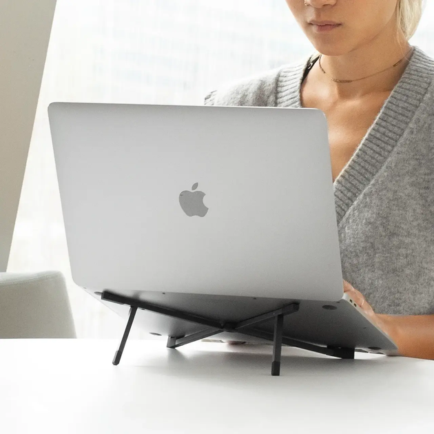 Подставка для ноутбука Native Union Fold Laptop Stand Black (FOLD-ALU-STAND-BLK) подставка для планшета - изображение 8