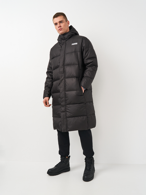 Куртка зимняя мужская Puma Long Oversized Down Coat 58772101 M Black ...