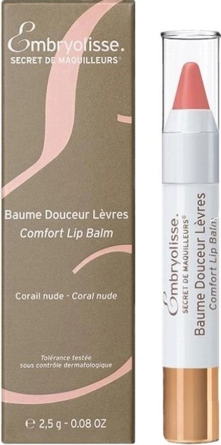 Balsam Embryolisse Comfort Lip Balm - Coral 2.5 g (3350900001278) - obraz 1