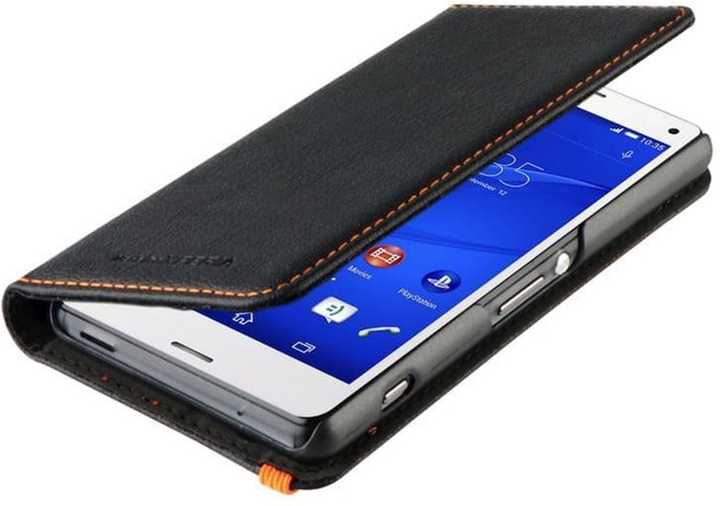 Etui z klapką Roxfit Book Case Premium do Sony Xperia Z5 Black (7999439765689) - obraz 1